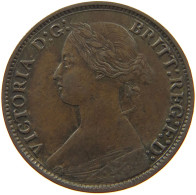 GREAT BRITAIN FARTHING 1873 Victoria 1837-1901 #c081 0327 - B. 1 Farthing