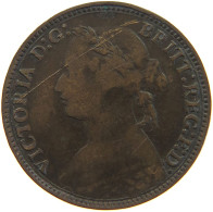 GREAT BRITAIN FARTHING 1874 H Victoria 1837-1901 #c050 0341 - B. 1 Farthing