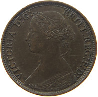 GREAT BRITAIN FARTHING 1873 Victoria 1837-1901 #s052 0047 - B. 1 Farthing