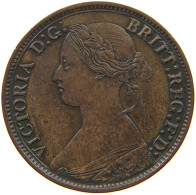 GREAT BRITAIN FARTHING 1866 Victoria 1837-1901 #c009 0273 - B. 1 Farthing