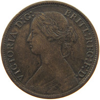 GREAT BRITAIN FARTHING 1866 Victoria 1837-1901 #c081 0331 - B. 1 Farthing