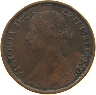 GREAT BRITAIN FARTHING 1866 Victoria 1837-1901 #c036 0093 - B. 1 Farthing