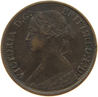 GREAT BRITAIN FARTHING 1866 Victoria 1837-1901 #a011 0823 - B. 1 Farthing