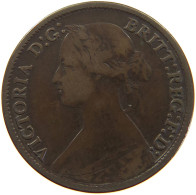 GREAT BRITAIN FARTHING 1865 Victoria 1837-1901 #c064 0105 - B. 1 Farthing