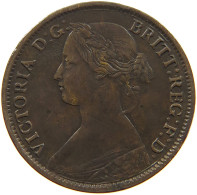 GREAT BRITAIN FARTHING 1862 Victoria 1837-1901 #a058 0121 - B. 1 Farthing