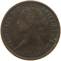 GREAT BRITAIN FARTHING 1862 Victoria 1837-1901 #a002 0511 - B. 1 Farthing