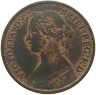 GREAT BRITAIN FARTHING 1861 Victoria 1837-1901 #s052 0011 - B. 1 Farthing