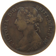 GREAT BRITAIN HALFPENNY 1893 Victoria 1837-1901 #c052 0531 - C. 1/2 Penny