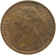 GREAT BRITAIN HALFPENNY 1888 Victoria 1837-1901 #t138 0117 - C. 1/2 Penny