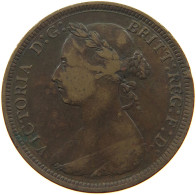 GREAT BRITAIN HALFPENNY 1887 Victoria 1837-1901 #a011 0379 - C. 1/2 Penny