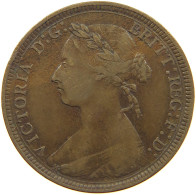 GREAT BRITAIN HALFPENNY 1885 Victoria 1837-1901 #c046 0337 - C. 1/2 Penny