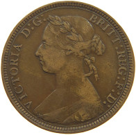 GREAT BRITAIN HALFPENNY 1885 Victoria 1837-1901 #c061 0029 - C. 1/2 Penny