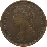 GREAT BRITAIN HALFPENNY 1885 Victoria 1837-1901 #c020 0355 - C. 1/2 Penny