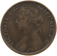 GREAT BRITAIN HALFPENNY 1876 H Victoria 1837-1901 #a058 0079 - C. 1/2 Penny