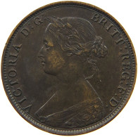 GREAT BRITAIN HALFPENNY 1861 Victoria 1837-1901 #t092 0207 - C. 1/2 Penny