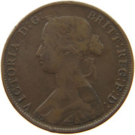 GREAT BRITAIN HALFPENNY 1861 Victoria 1837-1901 #s050 0101 - C. 1/2 Penny