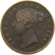 GREAT BRITAIN HALFPENNY 1855 Victoria 1837-1901 #s010 0257 - C. 1/2 Penny