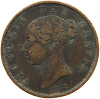 GREAT BRITAIN HALFPENNY 1853 Victoria 1837-1901 #c020 0215 - C. 1/2 Penny