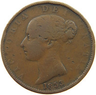 GREAT BRITAIN HALFPENNY 1853 Victoria 1837-1901 #a009 0073 - C. 1/2 Penny
