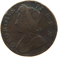 GREAT BRITAIN HALFPENNY 1739 George II. 1727-1760. #t021 0253 - B. 1/2 Penny