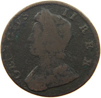 GREAT BRITAIN HALFPENNY 1734 George II. 1727-1760. #a002 0375 - B. 1/2 Penny