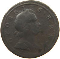 GREAT BRITAIN HALFPENNY 1721 George I. (1714-1727) #t073 0309 - B. 1/2 Penny