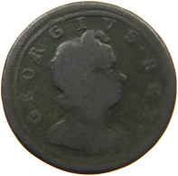 Delcampe - GREAT BRITAIN HALFPENNY 1719 George I. (1714-1727) #t073 0313 - B. 1/2 Penny