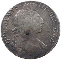 GREAT BRITAIN HALFCROWN 1697 WILLIAM III. (1694-1702) #t082 0019 - I. 1/2 Crown