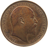 GREAT BRITAIN HALF PENNY 1902 Edward VII., 1901 - 1910 #t107 0055 - C. 1/2 Penny