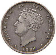 GREAT BRITAIN SHILLING 1826 GEORGE IV. (1820-1830) #t077 0271 - I. 1 Shilling