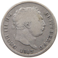 GREAT BRITAIN SHILLING 1817 GEORGE III. 1760-1820 #t156 0025 - I. 1 Shilling