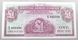 GREAT BRITAIN POUND  BRITISH ARMED FORCES #alb052 0037 - Fuerzas Armadas Británicas & Recibos Especiales