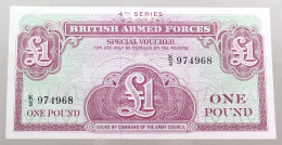 GREAT BRITAIN POUND  BRITISH ARMED FORCES #alb049 0175 - Fuerzas Armadas Británicas & Recibos Especiales