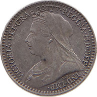 GREAT BRITAIN PENNY 1901 Victoria 1837-1901 MAUNDY #t115 0575 - D. 1 Penny