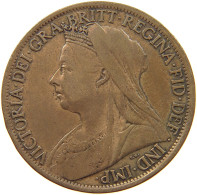 GREAT BRITAIN PENNY 1901 Victoria 1837-1901 #a007 0297 - D. 1 Penny