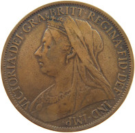 GREAT BRITAIN PENNY 1898 Victoria 1837-1901 #a041 0269 - D. 1 Penny