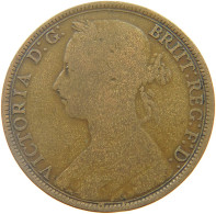 GREAT BRITAIN PENNY 1893 Victoria 1837-1901 #c071 0385 - D. 1 Penny