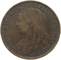 GREAT BRITAIN PENNY 1898 Victoria 1837-1901 #a041 0271 - D. 1 Penny