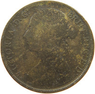 GREAT BRITAIN PENNY 1894 Victoria 1837-1901 #a058 0045 - D. 1 Penny