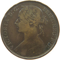 GREAT BRITAIN PENNY 1892 Victoria 1837-1901 #t020 0313 - D. 1 Penny