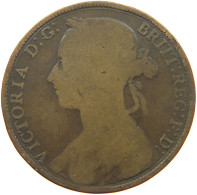 GREAT BRITAIN PENNY 1882 H Victoria 1837-1901 #s076 0585 - D. 1 Penny