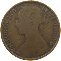 GREAT BRITAIN PENNY 1882 H Victoria 1837-1901 #a050 0595 - D. 1 Penny