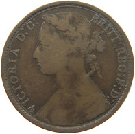 GREAT BRITAIN PENNY 1877 Victoria 1837-1901 #c046 0035 - D. 1 Penny