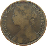 GREAT BRITAIN PENNY 1879 Victoria 1837-1901 #a008 0273 - D. 1 Penny