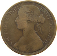 GREAT BRITAIN PENNY 1873 Victoria 1837-1901 #a058 0053 - D. 1 Penny