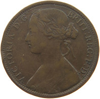 GREAT BRITAIN PENNY 1863 Victoria 1837-1901 #a065 0511 - D. 1 Penny
