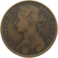 GREAT BRITAIN PENNY 1884 Victoria 1837-1901 #c060 0087 - D. 1 Penny