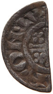 GREAT BRITAIN PENNY 1/2 CUT 1216-1272 HENRI III. 1216-1272 #t020 0543 - 1066-1485 : Late Middle-Age