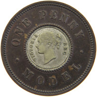 GREAT BRITAIN MODEL PENNY  Victoria 1837-1901 #c067 0557 - Autres & Non Classés