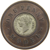 GREAT BRITAIN MODEL PENNY  Victoria 1837-1901 #c067 0549 - Autres & Non Classés